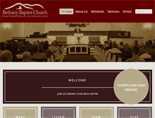 Tablet Screenshot of bethanybaptistministries.org